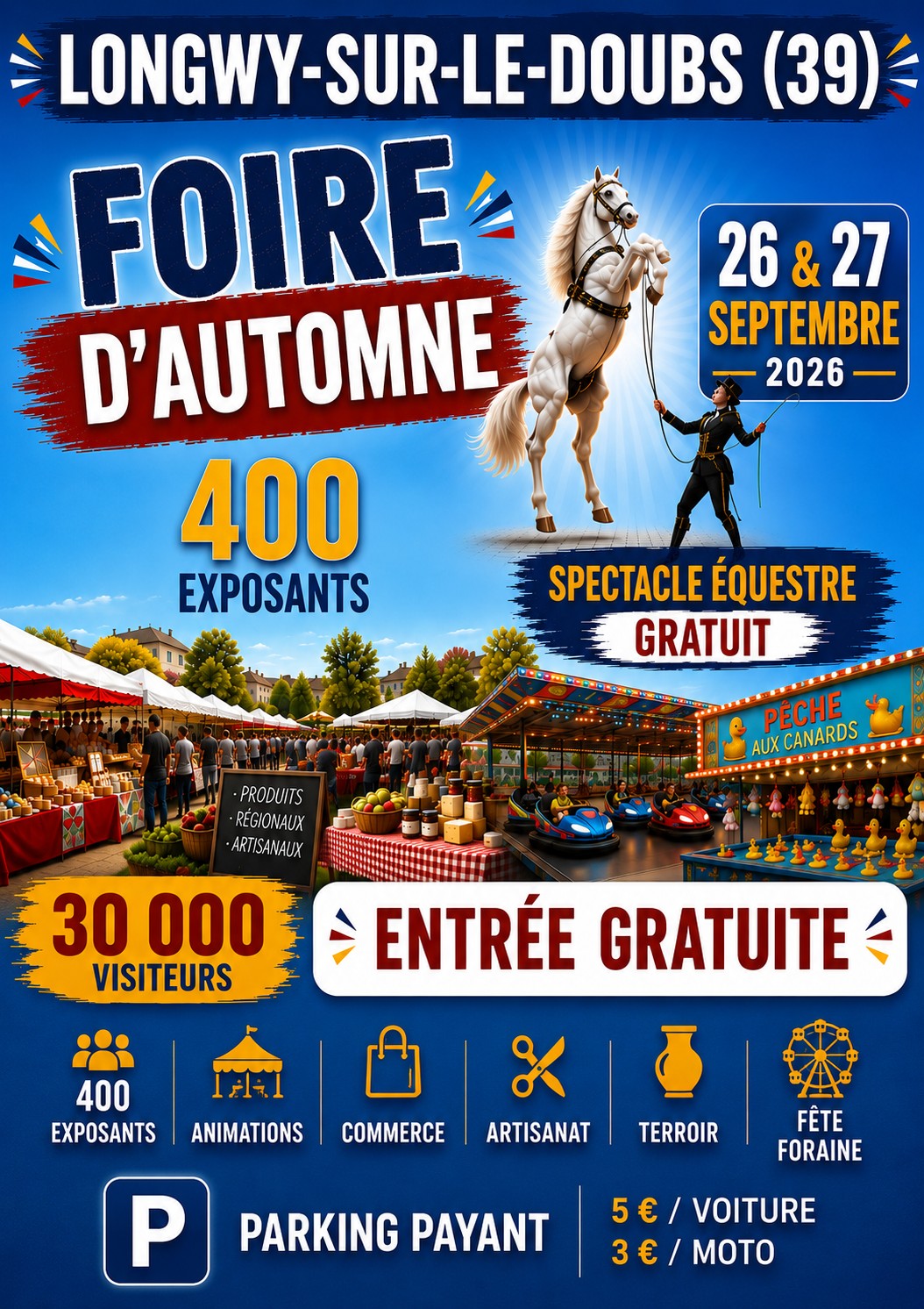 Foire d'Automne - Longwy-sur-le-Doubs