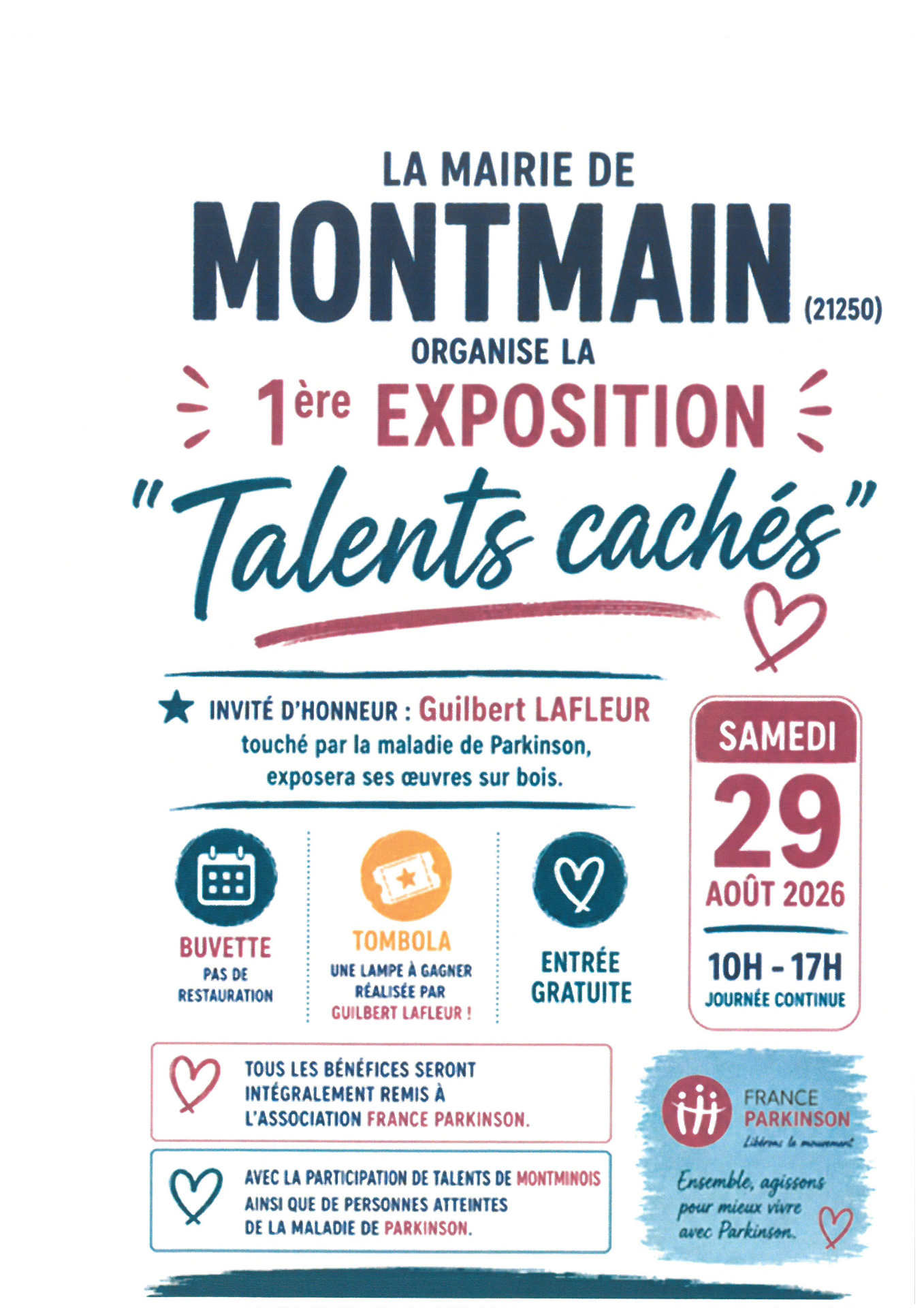 1ere EXPOSITION "TALENTS CACHÉS" MONTMAIN
